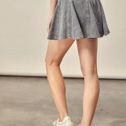 Olive & Bette's Olive And Bette's - Corduroy Skirt - Charcoal