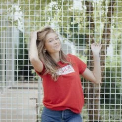 Accessories LOVED Collection - Fragile Tee - Red