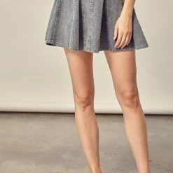 Olive & Bette's Olive And Bette's - Corduroy Skirt - Charcoal