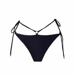 PQ Swim - Black Pier River Tie Full Bottom Intimates