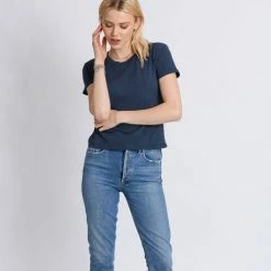 T-Shirts PerfectWhiteTee - Harley Boxy Crew - Night