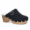 Chinese Laundry - Carlie Suede Clog - Black