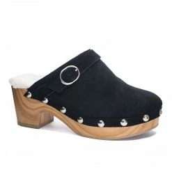 Chinese Laundry - Carlie Suede Clog - Black