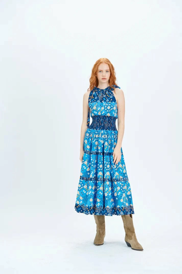 Love The Label - Georgia Dress - Igby Blue Dresses