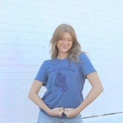 LOVED Collection - Girls Boxing Tee - Blue