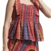 Ranna Gill - Smocked Strap Top - Madras Accessories