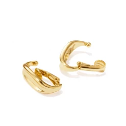 Jenny Bird - Groove Lobe Cuff - Gold Accessories
