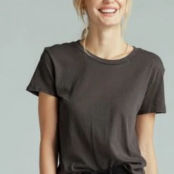 PerfectWhiteTee - Harley Boxy Crew - Vintage Black