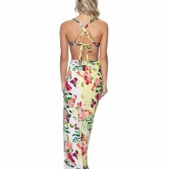 PQ Swim - Summer Hibiscus Long Sarong