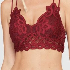Intimates Free People - Adella Bralette - Wine