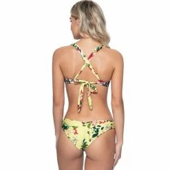 PQ Swim - Summer Hibiscus Perla Halter