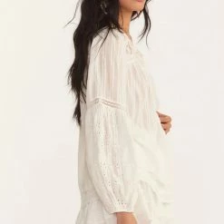 Love Shack Fancy - Lillith Blouse - True White