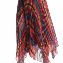 Ranna Gill - Pleated Skirt - Madras