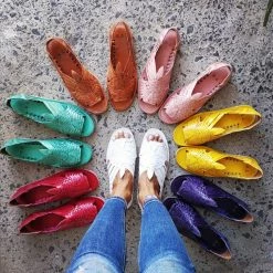 Olive & Bette's Vintage Inspired Mexican Huarache Sandals