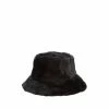 Olive & Bette's Olive And Bette's - Fur Bucket Hat - Black Accessories