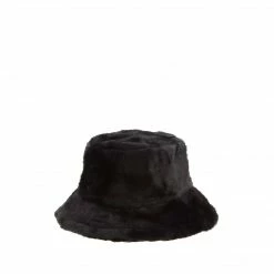 Olive & Bette's Olive And Bette's - Fur Bucket Hat - Black Accessories