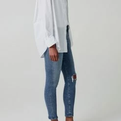 Pants Citizens Of Humanity - Rocket Ankle Mid Rise - Surf Spray