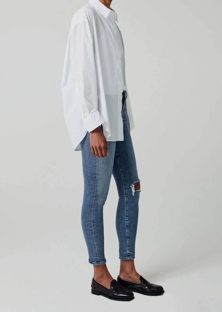 Pants Citizens Of Humanity - Rocket Ankle Mid Rise - Surf Spray