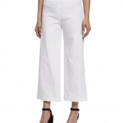 Pants Avenue Montaigne - Alex Linen Pant - White