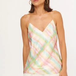 Cami NYC - Raine Cami - Rainbow Plaid Accessories