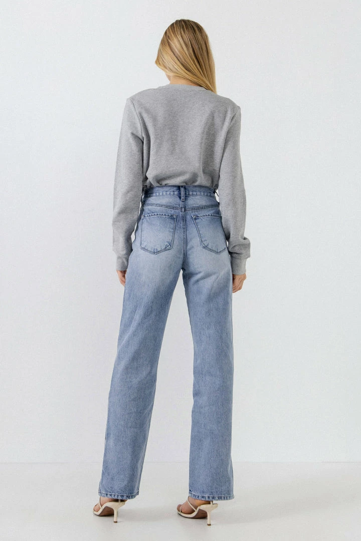 Olive & Bette's Olive And Bette's - Amour Sweatshirt - Heather Grey Accessories