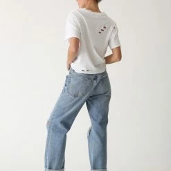 Electric & Rose - Royce Tee Distressed - Cloud