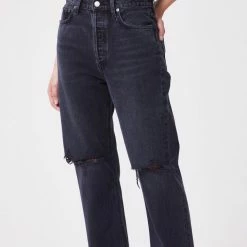 Pants AGOLDE - 90's Pinch Waist High Rise Straight - Howl