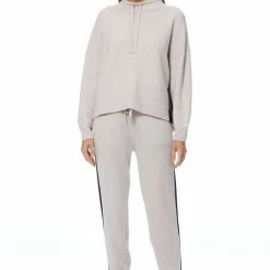 360 Cashmere - Sofie Pant - Sheepskin/Black Accessories