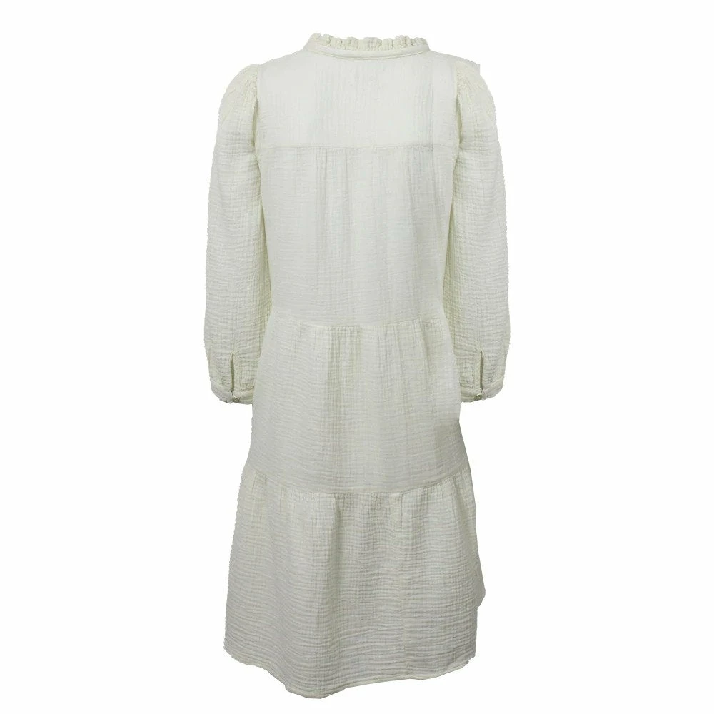 Honorine - New Short Giselle Double Gauze Dress - Pearl Dresses