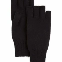 Autumn Cashmere - Fingerless Gloves - Cement Accessories