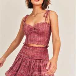 Olive & Bette's Olive And Bette's - Smock Top - Red Multi Accessories