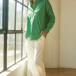 LOVED Collection - LOVED Charity Buttondown Shirt - Lime Accessories