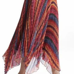 Ranna Gill - Pleated Skirt - Madras