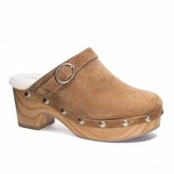 Chinese Laundry - Carlie Suede Clog - Brown