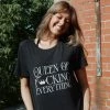 LOVED Collection - Queen Of Everything Tee - Black