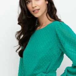 YUMI KIM- Daphne Dress - Emerald