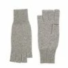 Autumn Cashmere - Fingerless Gloves - Cement Accessories