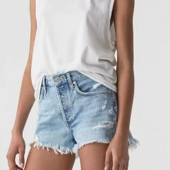 Shorts AGOLDE - Parker Vintage Cut Off Short - Swapmeet