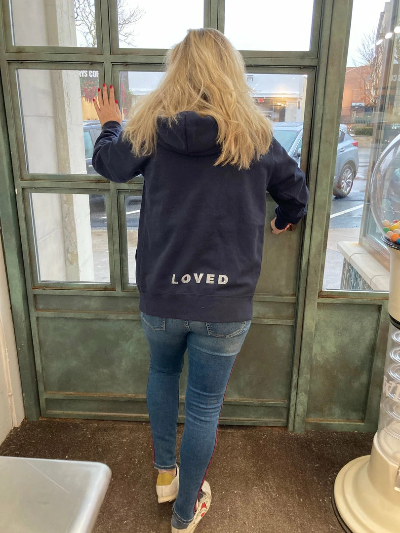 LOVED Collection - Loved Sweatshirt - Navy
