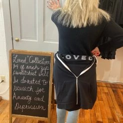 LOVED Collection - Loved Sweatshirt - Black Accessories