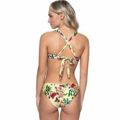 PQ Swim - Summer Hibiscus Perla Halter