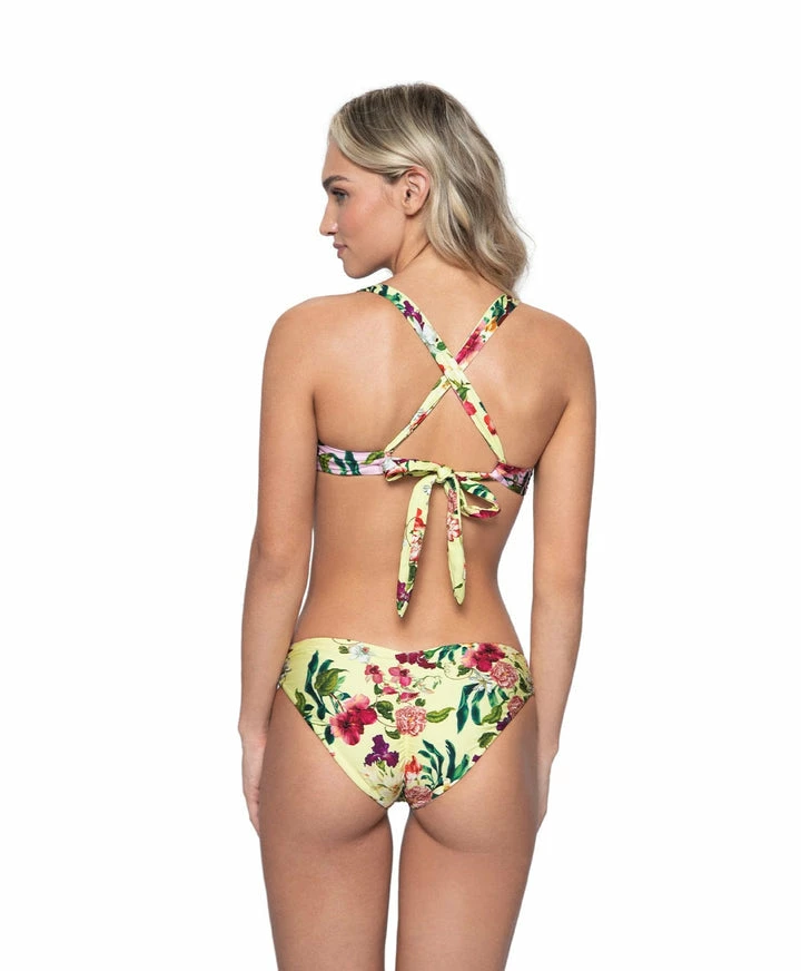 PQ Swim - Summer Hibiscus Perla Halter
