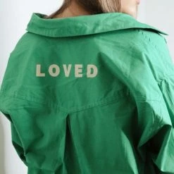 LOVED Collection - LOVED Charity Buttondown Shirt - Lime Accessories