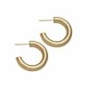 Olive & Bette's 14 K Gold Dipped Hoops - Small