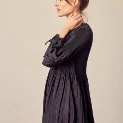 Olive & Bette's Dresses Olive And Bette's - Pleated Dress - Black