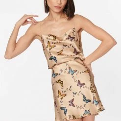 Skirts Cami NYC - Aviva Mini Skirt - Butterfly Effect