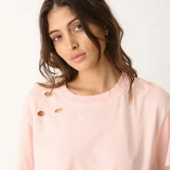 T-Shirts Electric & Rose - Royce Tee Distress - Rosewater