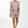 Dresses CoolChange - Quinn Tunic - Petunia - Pearl/Dahlia