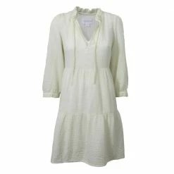 Honorine - New Short Giselle Double Gauze Dress - Pearl Dresses