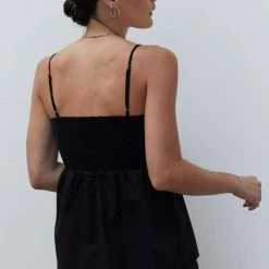 Olive & Bette's Olive And Bette's - Vanessa Babydoll Cami- Black Accessories